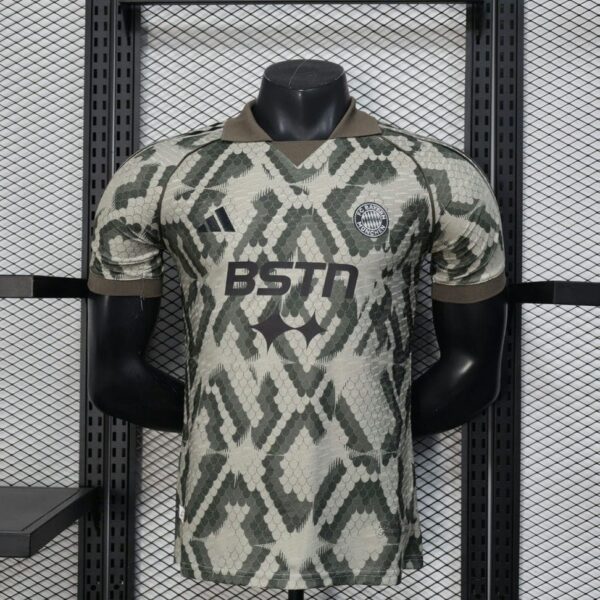 Bayern Munich x BSTN 2025-26 Snake Camo Special Edition Jersey Player Version
