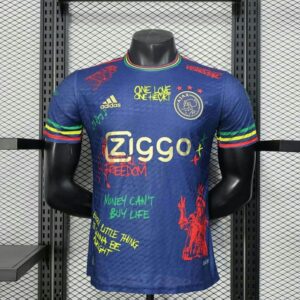 Ajax 2025-26 Blue Special Edition Jersey Player Version