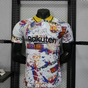 Barcelona 2025-26 Graffiti Special Edition Jersey Player Version