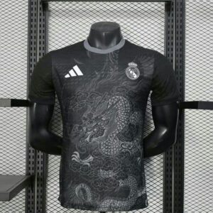 Real Madrid 2025-26 Black Dragon Special Edition Jersey Player Version