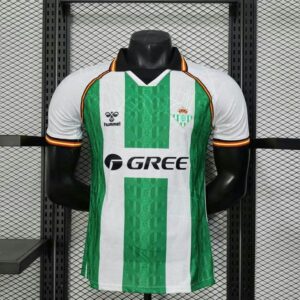 Real Betis 2025-26 Green & White Heritage Special Edition Jersey Player Version