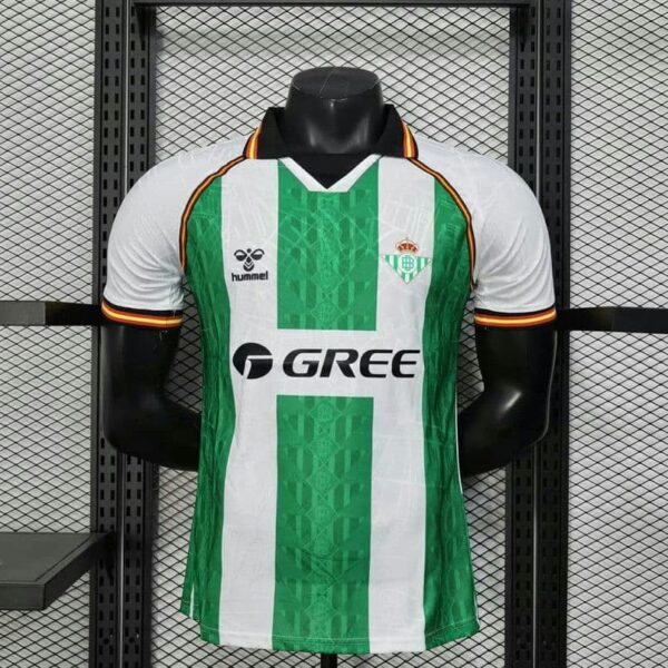 Real Betis 2025-26 Green & White Heritage Special Edition Jersey Player Version