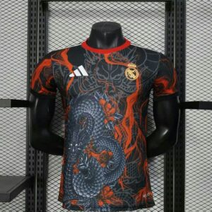 Real Madrid 2025-26 Flame Dragon Special Edition Jersey Player Version