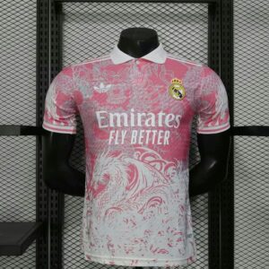 Real Madrid 2025-26 Pink Dragon Special Edition Jersey Player Version