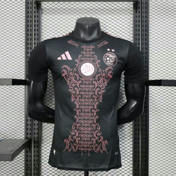 Algeria 2025-26 Black & Gold Special Edition Jersey Player Version
