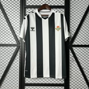 Real Betis 2025-26  Special Edition Black&White Stripes Jersey Fan Version