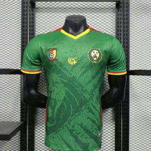 Cameroon 2025-26 Green Jersey Player Version