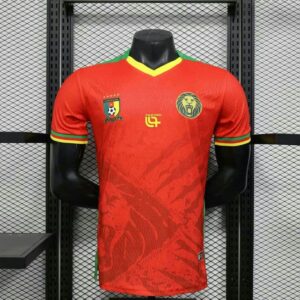 Cameroon 2025-26 Red Jersey Player Version