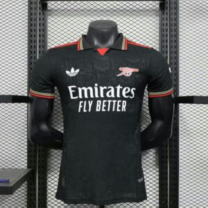 Arsenal 2025-26 Black Special Edition Jersey Player Version