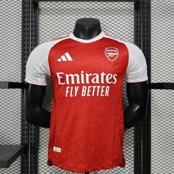 Arsenal 2025-26 Home Jersey Player Version