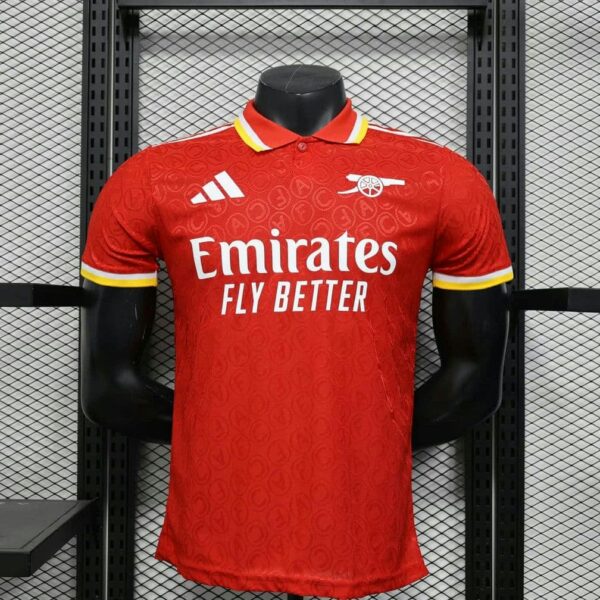 Arsenal 2025-26 Red & White Special Edition Jersey Player Version