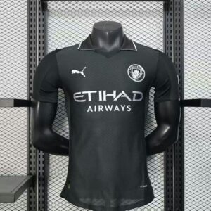 Manchester City 2025-26 Blackout Special Edition Jersey Player Version