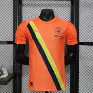 Manchester City 2025-26 Second Away Jersey Player Version