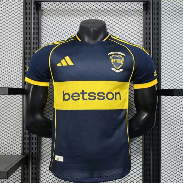 Boca Juniors 2025-26 Home Jersey Player Version