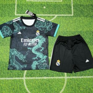 Real Madrid 2025-26 Special Edition Blue Dragon Kids Kit
