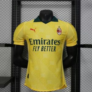 AC Milan 2025-26 Second Away Jersey Player Version