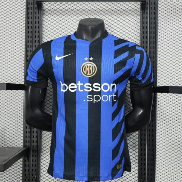 Inter Milan 2025-26 Home Champions League Edition Jersey Player Version