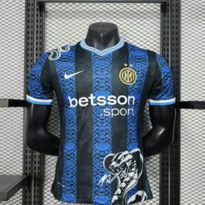 Inter Milan 2025-26 Snake Pattern Special Edition Jersey Player Version