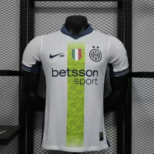 Inter Milan 2025-26 White & Neon Green Special Edition Jersey Player Version
