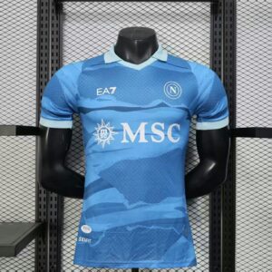 Napoli 2025-26 Ocean Blue Special Edition Jersey Player Version