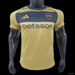 Boca Juniors 2025-26 Away Jersey Player Version