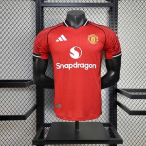 Manchester United 2025-26 Home Jersey Player Version