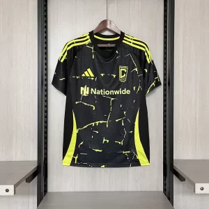 Columbus Crew SC 2025-26 Black Jersey Fan Version