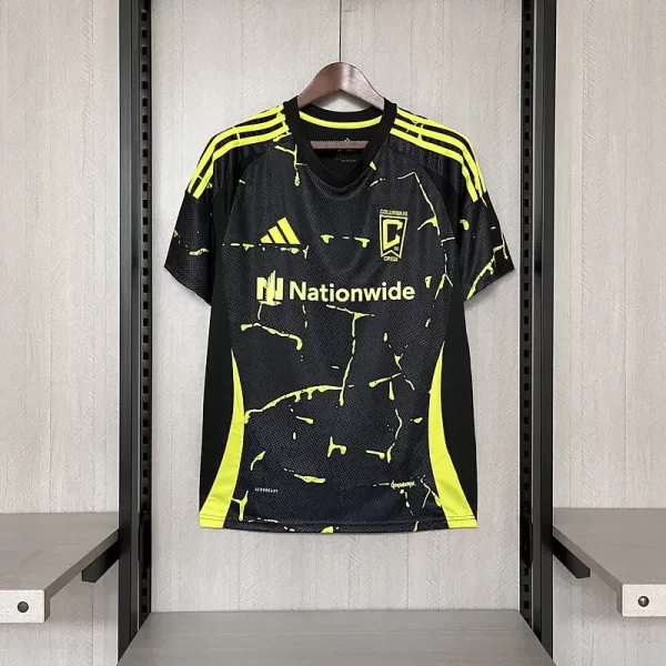 Columbus Crew SC 2025-26 Black Jersey Fan Version