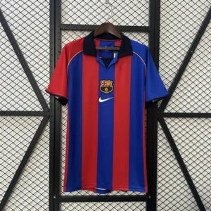 Barcelona 2001-02 Home Retro Jersey