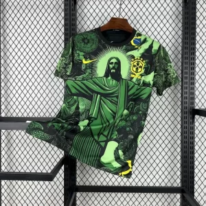 Brazil 2025-26 Jesus Special Edition Jersey Fan Version 2