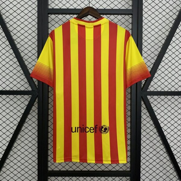 Barcelona 2013-14 Away Retro Jersey - Image 2