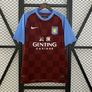 Aston Villa 2011-12 Retro Home Jersey Fan Version