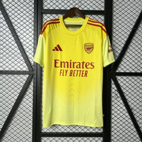 Arsenal 2025-26 Goalkeeper Jersey Fan Version