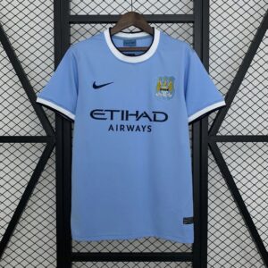 Manchester City 2013-14 Home Retro Jersey