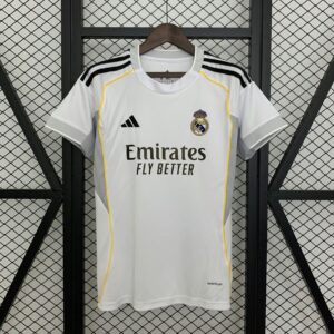 Real Madrid 2025-26 Home Womens Jersey