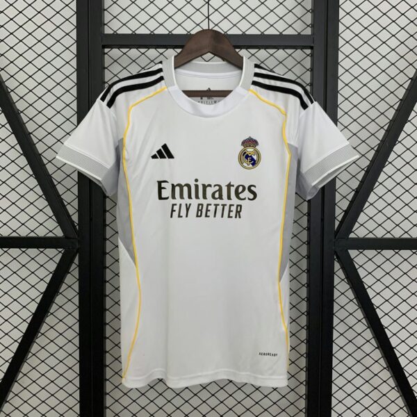 Real Madrid 2025-26 Home Womens Jersey