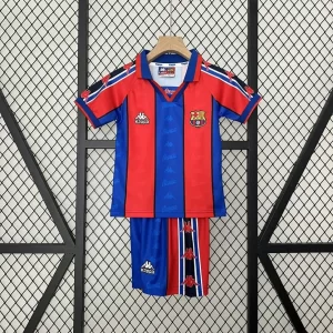 Barcelona 1995-97 Home Retro Kids Kit