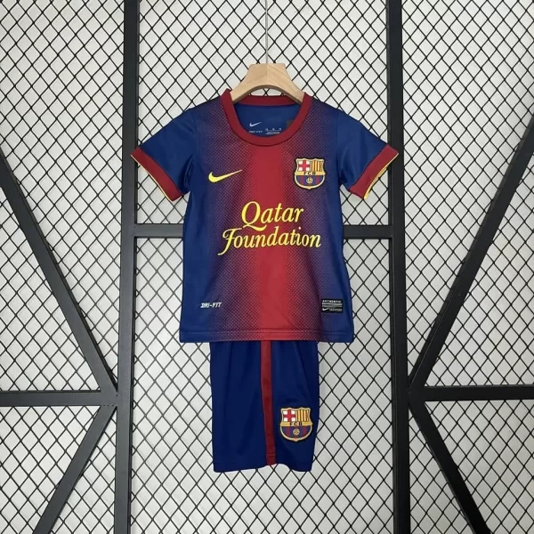 Barcelona 2012-13 Home Retro Kids Kit