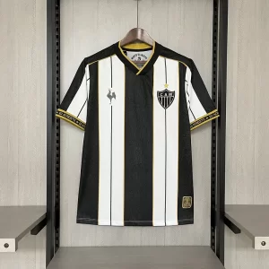 Atletico Mineiro 2025-26 Special Edition Black and White Jersey Fan Version