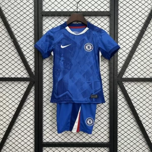 Chelsea 2025-26 Home Kids Kit