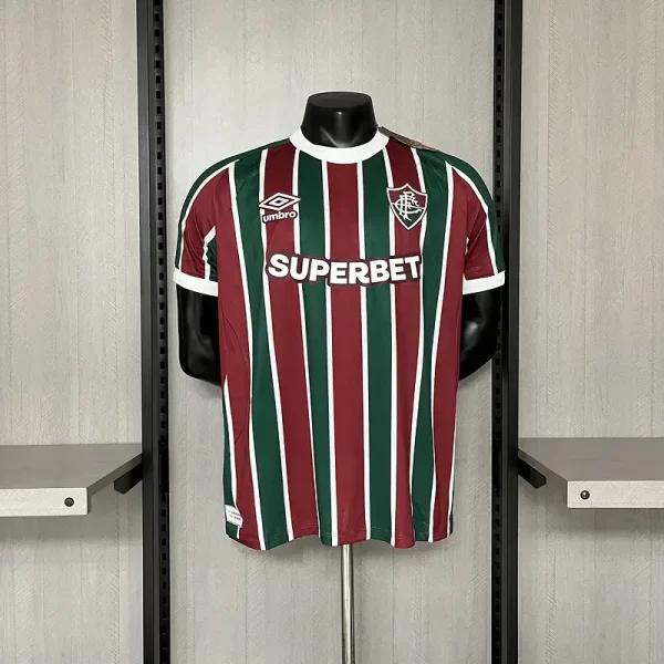 Fluminense 2025-26 Home Jersey Player Version