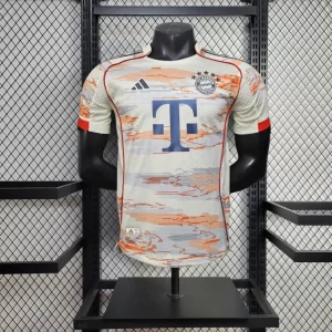 Bayern Munich 2025-26 Away Jersey Player Version