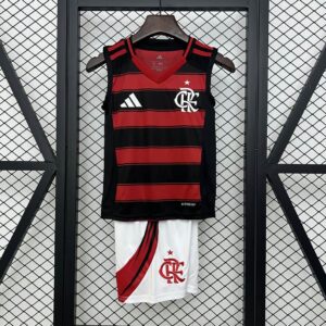 Flamengo 2025-26 Home Vest Kids Kit