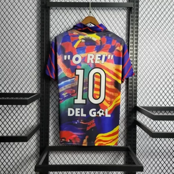 Barcelona 1993-94 Romario Retro Jersey - Image 2