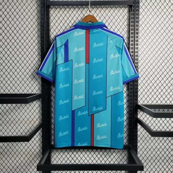 Barcelona 1995-97 Away Retro Jersey - Image 2