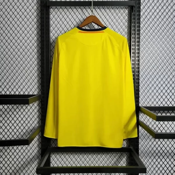 Barcelona 2008-09 Away Long Sleeve Retro Jersey - Image 2