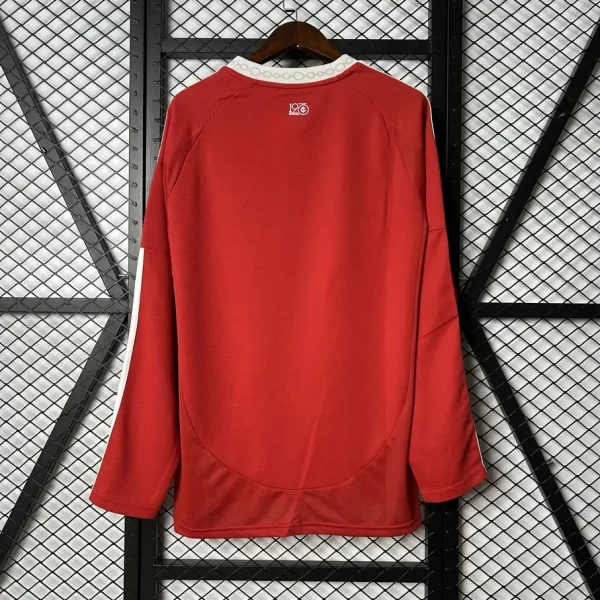 Brazil Internacional 2025-26 Home Long Sleeve Jersey Fan Version - Image 2