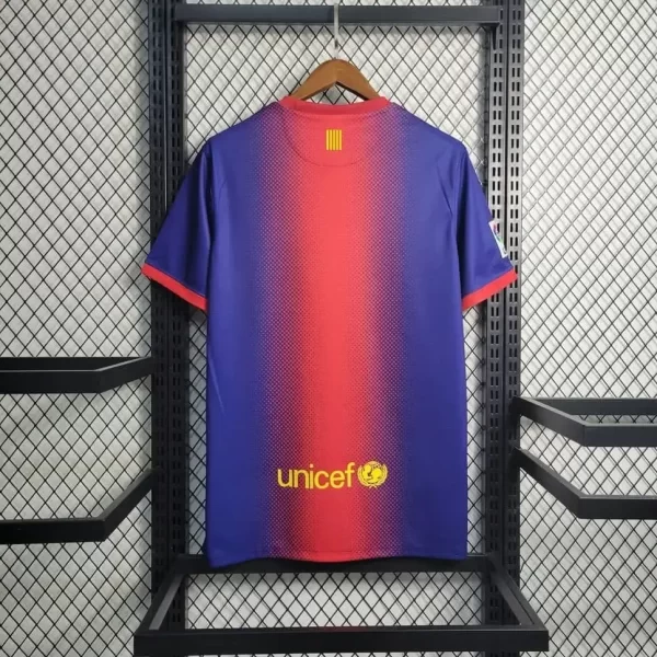 Barcelona 2012-13 Home Retro Jersey - Image 2