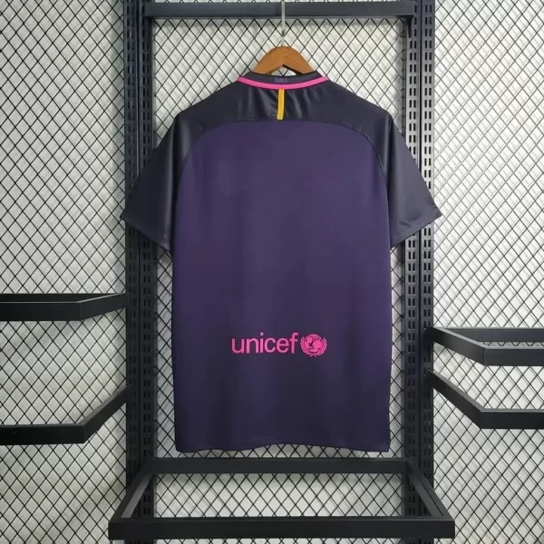 Barcelona 2016-17 Away Retro Jersey - Image 2