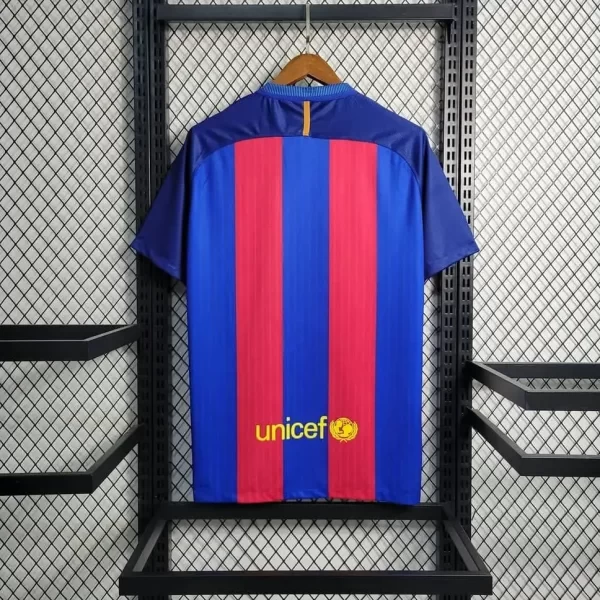 Barcelona 2016-17 Home Retro Jersey - Image 2